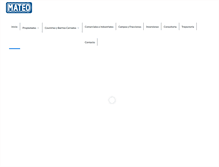 Tablet Screenshot of mateopropiedades.com.ar